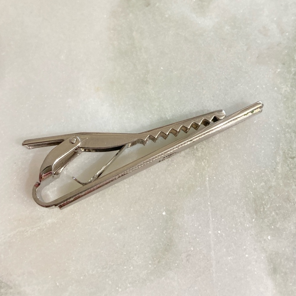 Vintage Burberry Tie Clip - Picture 2 of 6